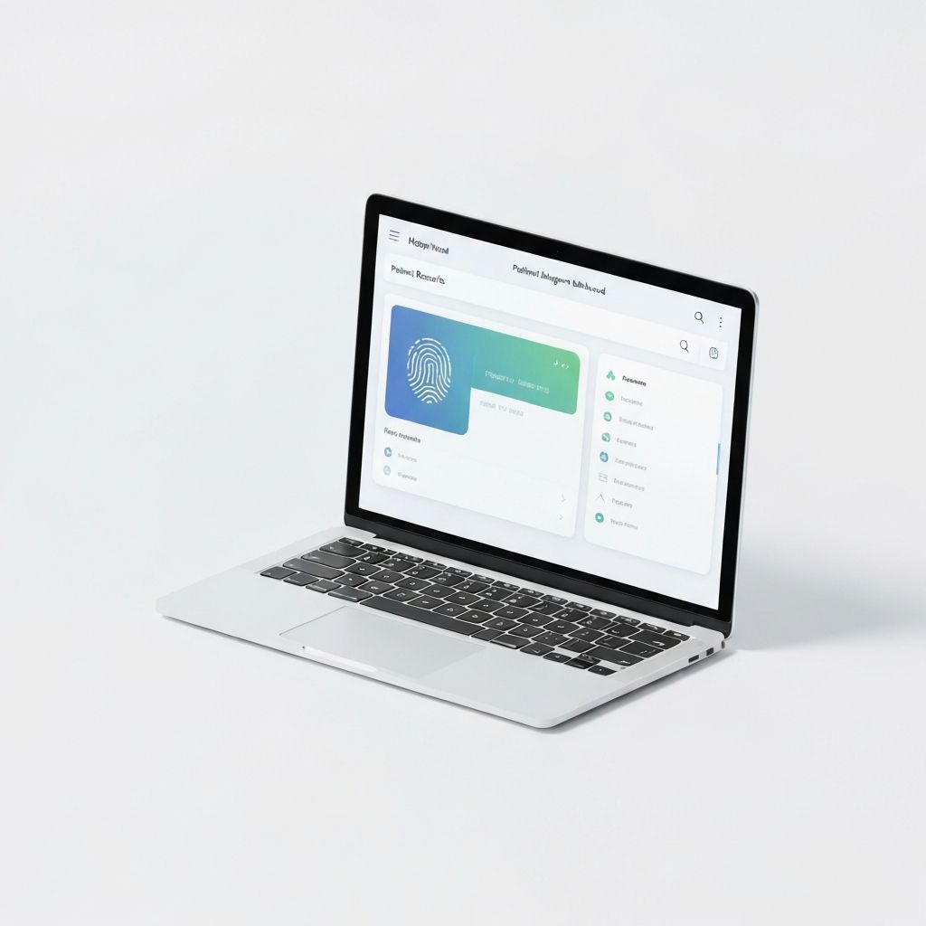 Hospital Management System dashboard preview